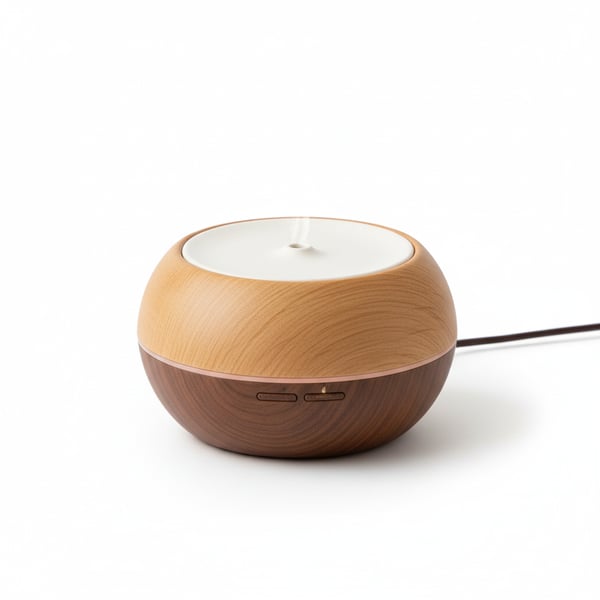 Modern Wood Aroma Diffuser Decorative Centerpiece