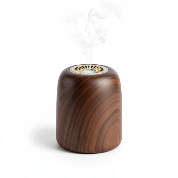 Artisan Wood Scent Diffuser for Ambient Decor