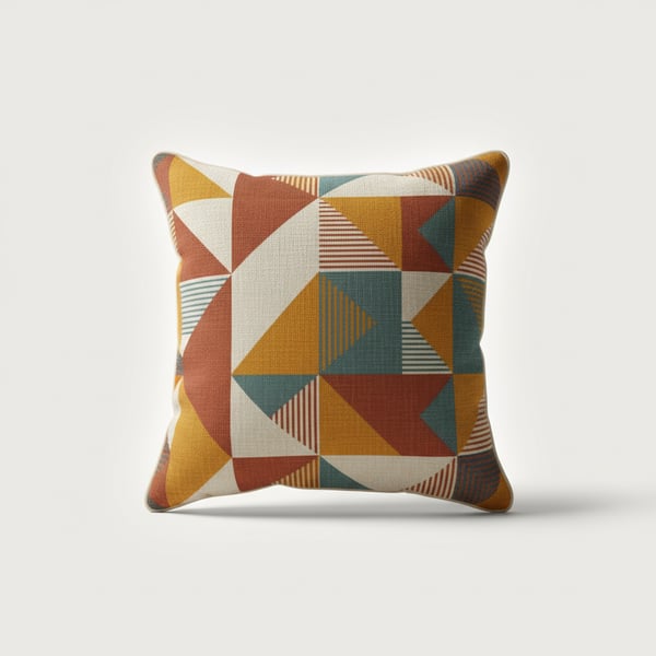Solstice Chic Geometric Pillow