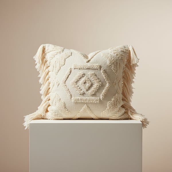 Sanctuary Fringe Decorative Pillow