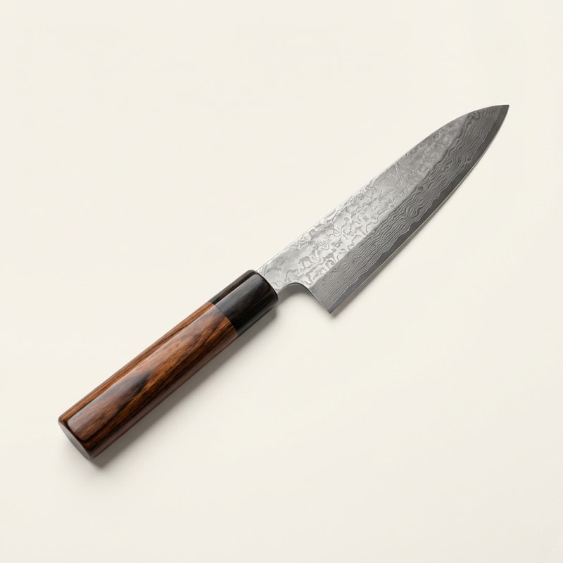 Wood Handle Sushi Knife