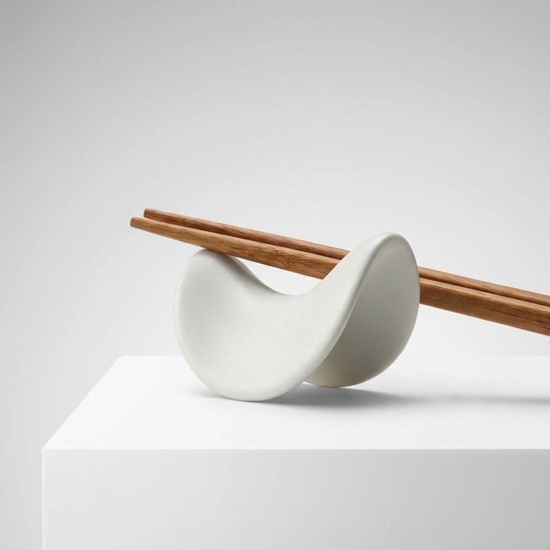 Porcelain Chopstick Stand