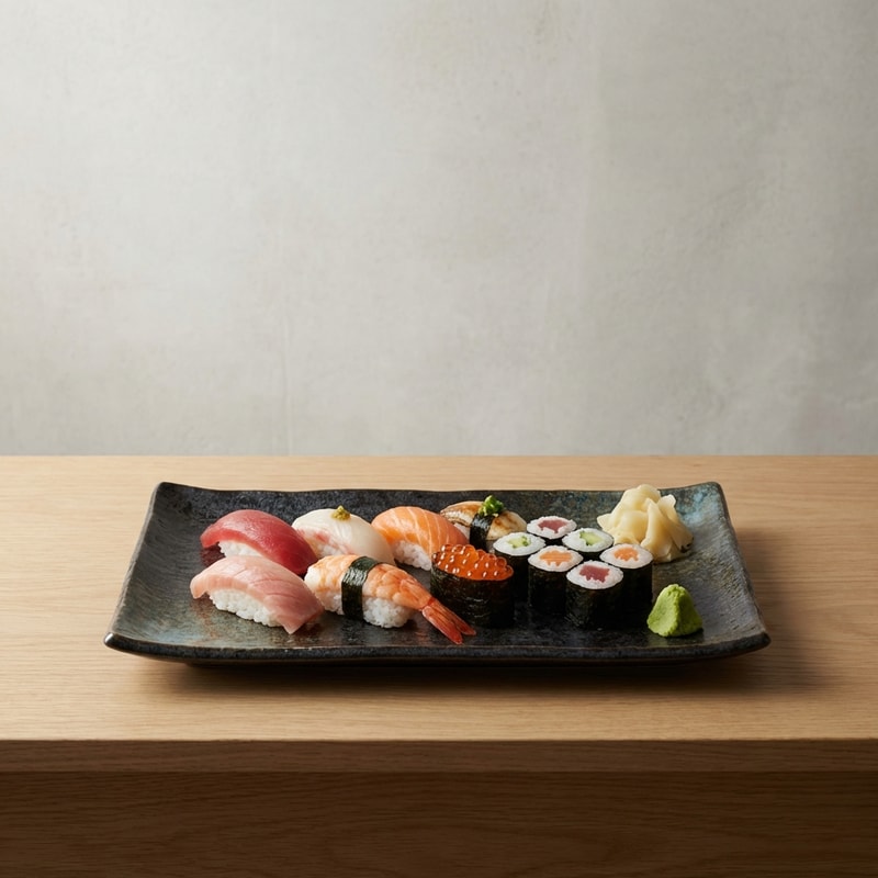 Rectangular Sushi Serving Plate