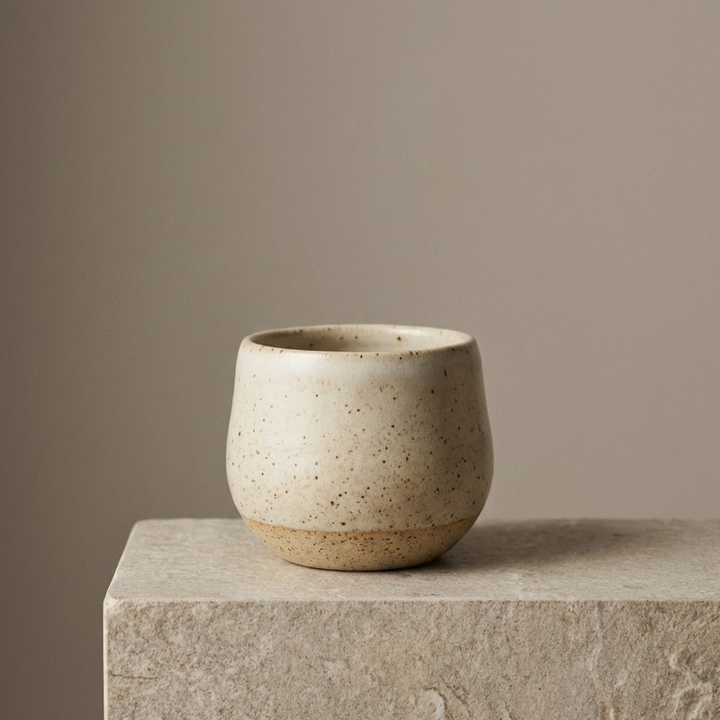 Small Ceramic Drinking Cup