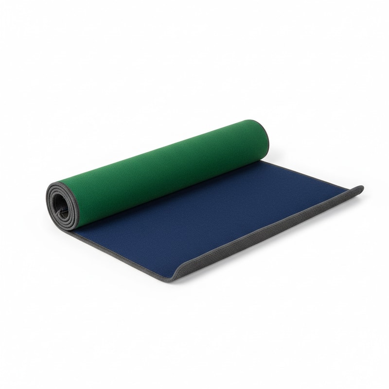 Reversible Mahjong Game Mat Soft Felt Playing Surface Anti-Slip Base