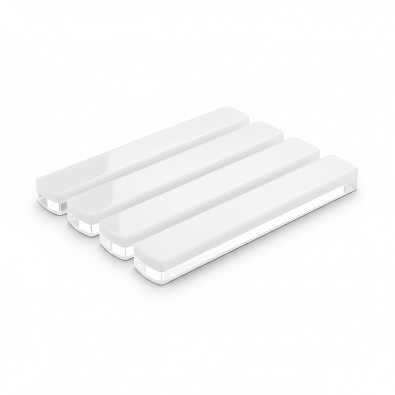 Replacement Mahjong Pushers White Acrylic Universal Fit Set of Four