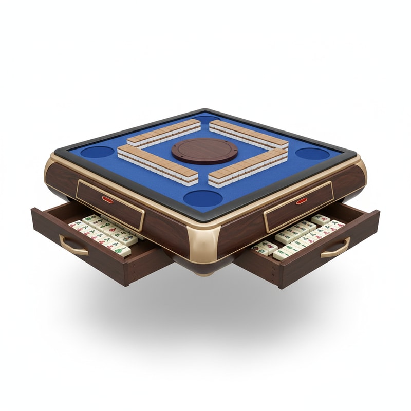 Automatic Mahjong Table High-Speed Shuffling Integrated Tile Storage