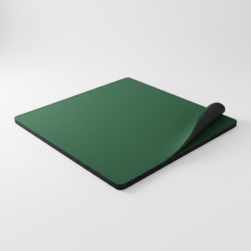 Premium Mahjong Playing Mat Thick Rubber Base Noise Reducing