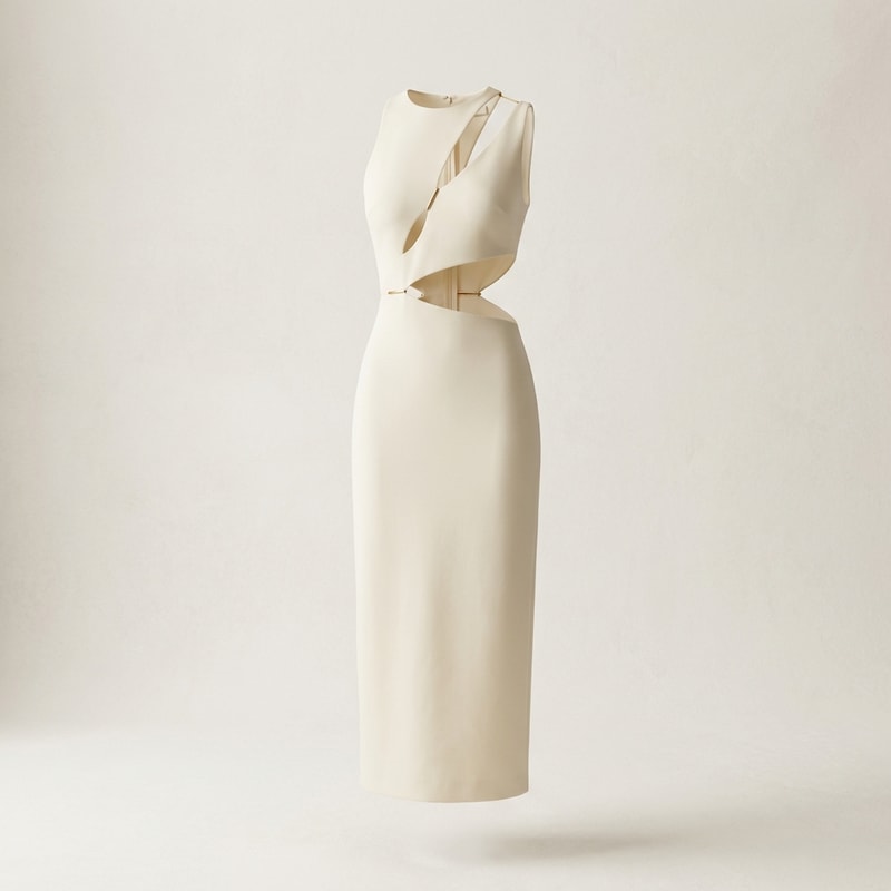 Cut-Out Detail Dress