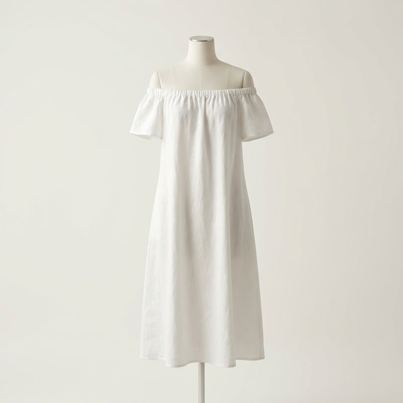 Off-Shoulder Summer Dress