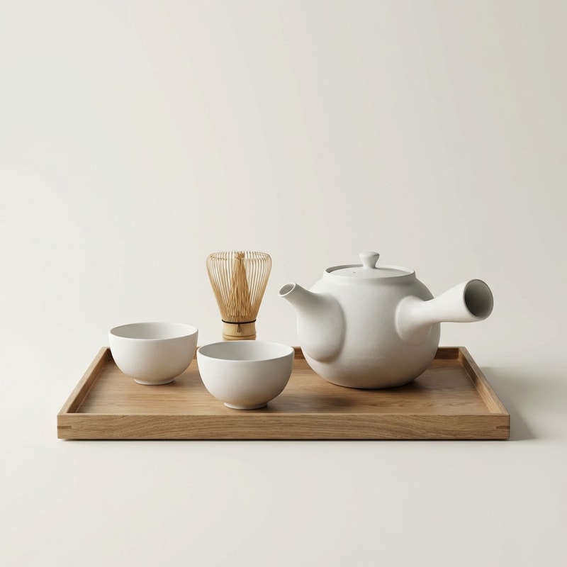 Minimal Tea Ceremony Set