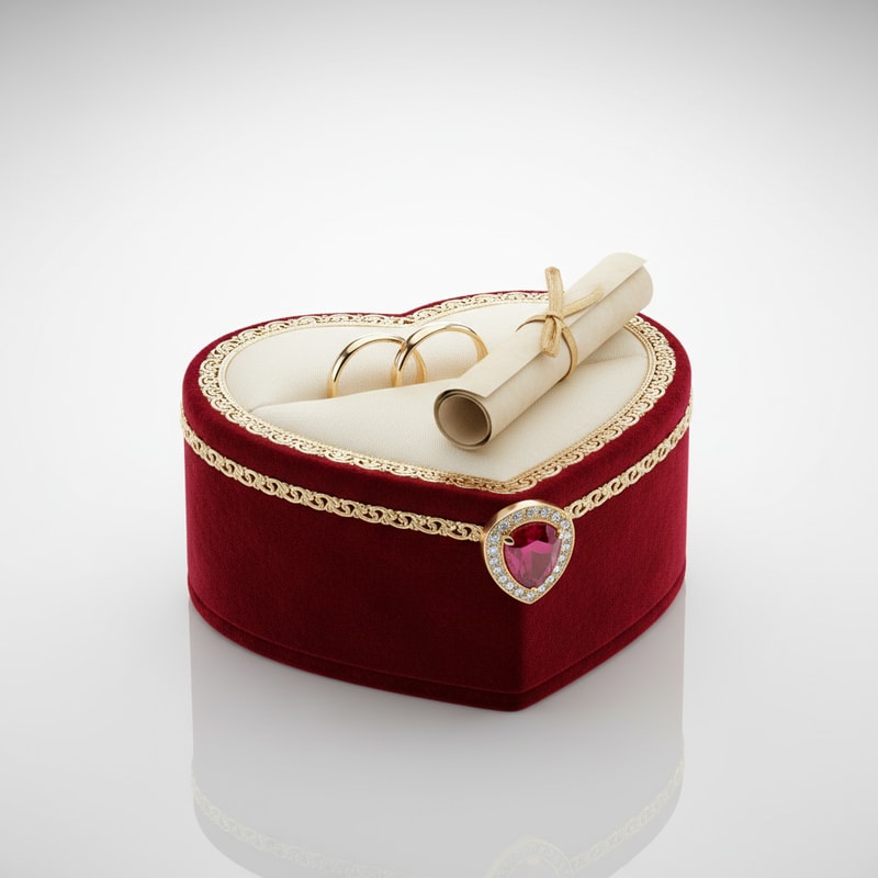 Velvet Vows Keepsake