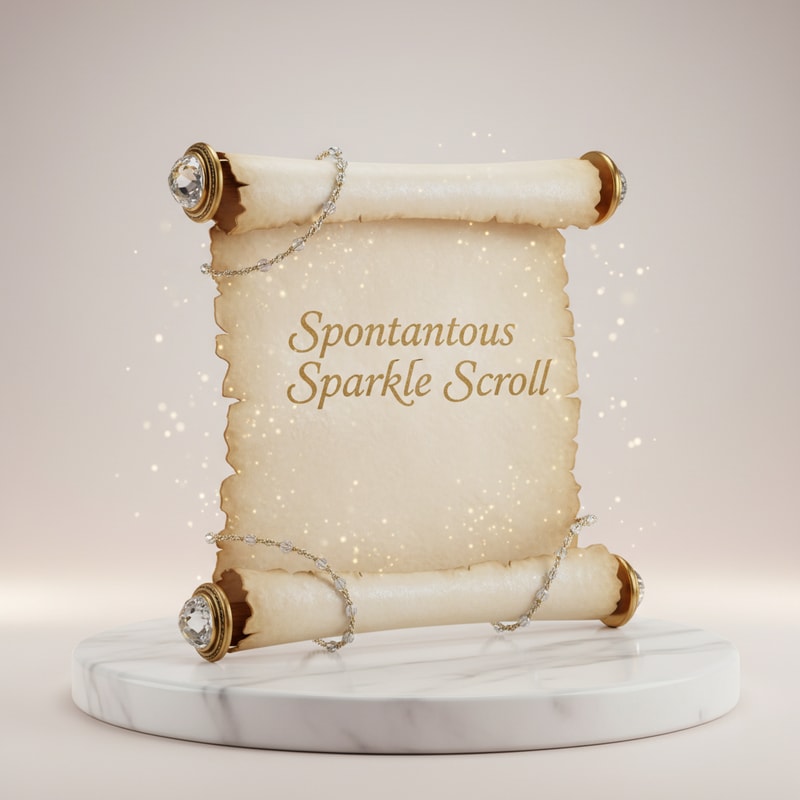 Spontaneous Sparkle Scroll