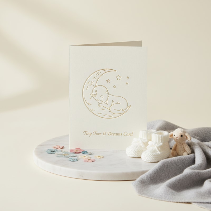 Tiny Toes & Dreams Card