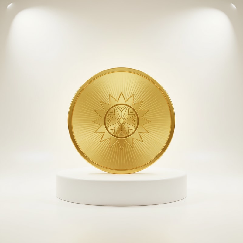 Golden Thank You Token