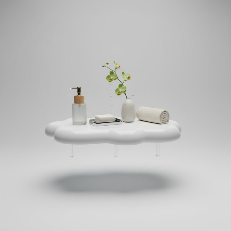 Cloud Nine Floating Vanity Shelf