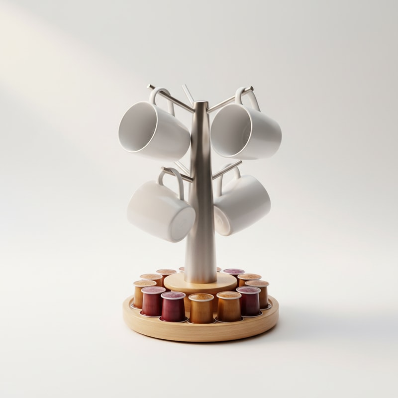 Radiant Mug Tree & Coffee Pod Stand