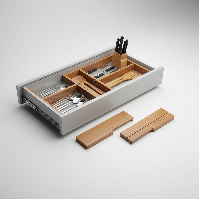 Artisan Acacia Drawer Dividers