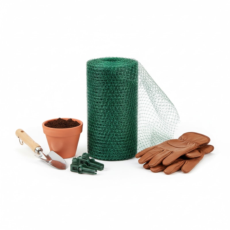 Garden Netting for Plant Protection and Trellis Support
