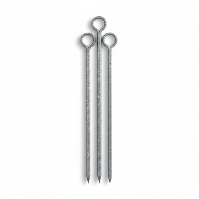 Galvanized Steel Plant Support Stakes for Tall Vegetables