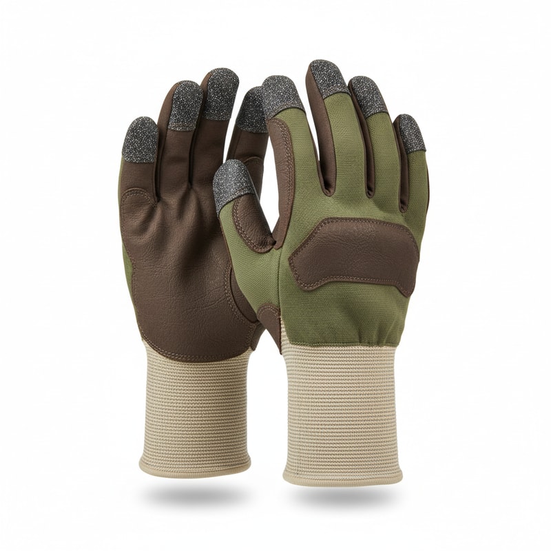 Heavy Duty All-Purpose Garden Gloves with Reinforced Fingertips