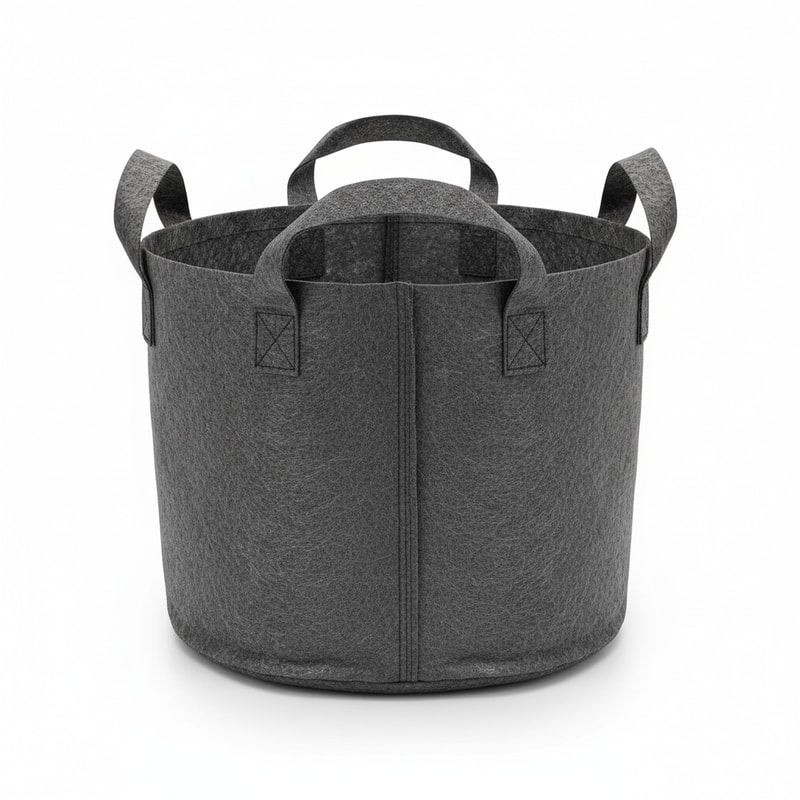 Breathable Fabric Grow Bag with Handles for Vegetable Gardens