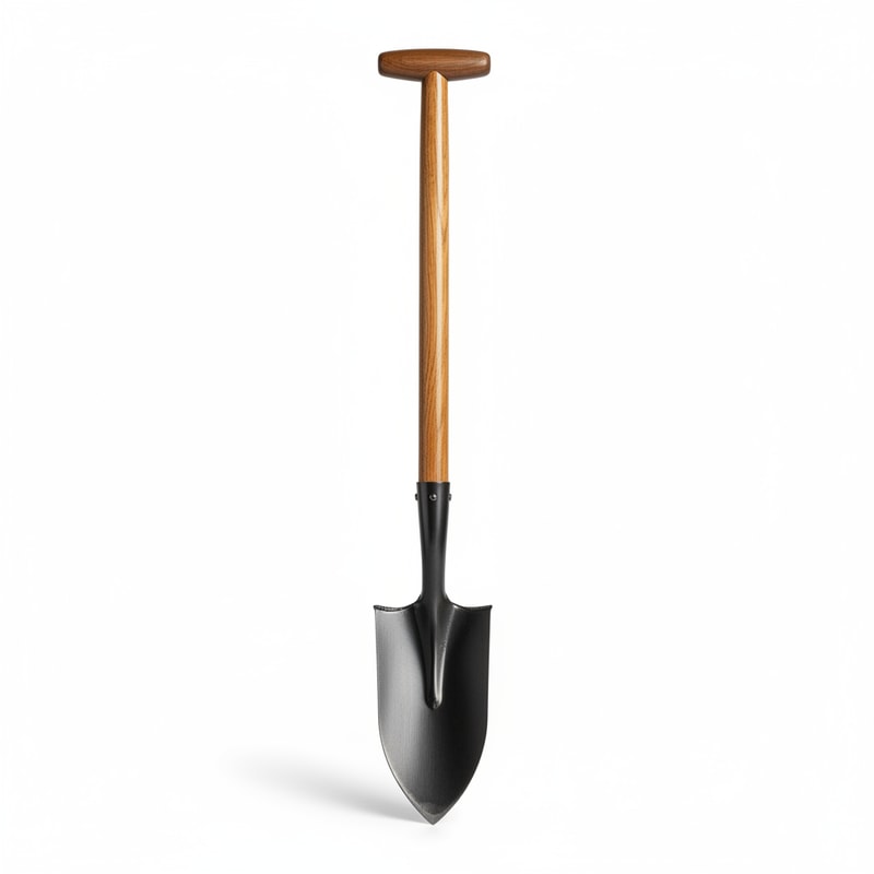Long Handle Carbon Steel Digging Spade for Deep Cultivation