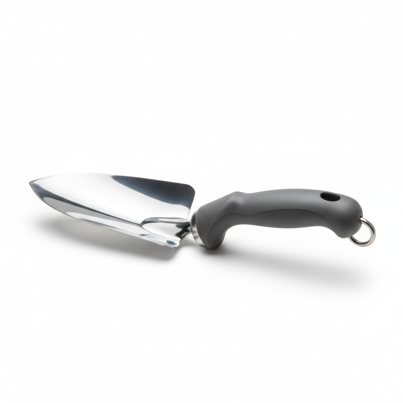 Heavy Duty Stainless Steel Garden Trowel with Ergonomic Grip