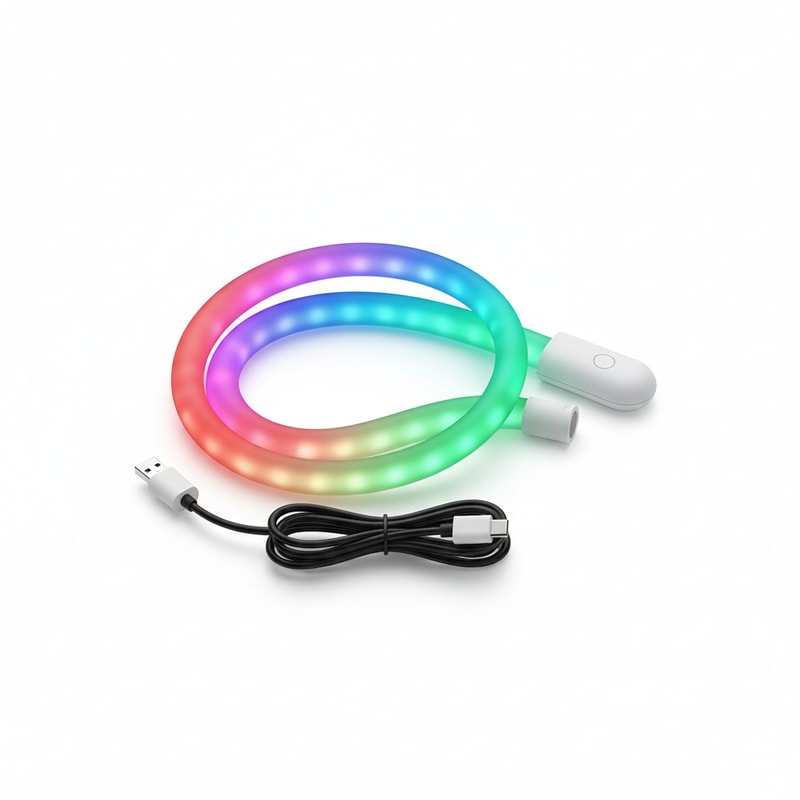 RGB Color Changing Ambient LED Strip Light for Desk