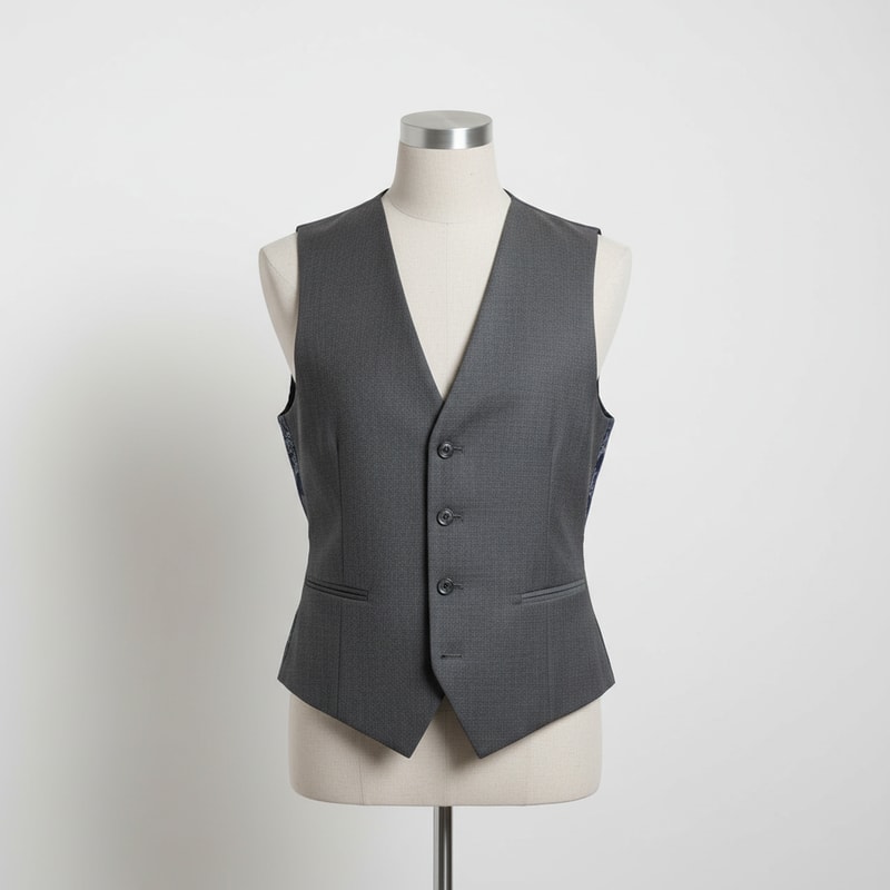 Mes Anges Tailored Suit Vest