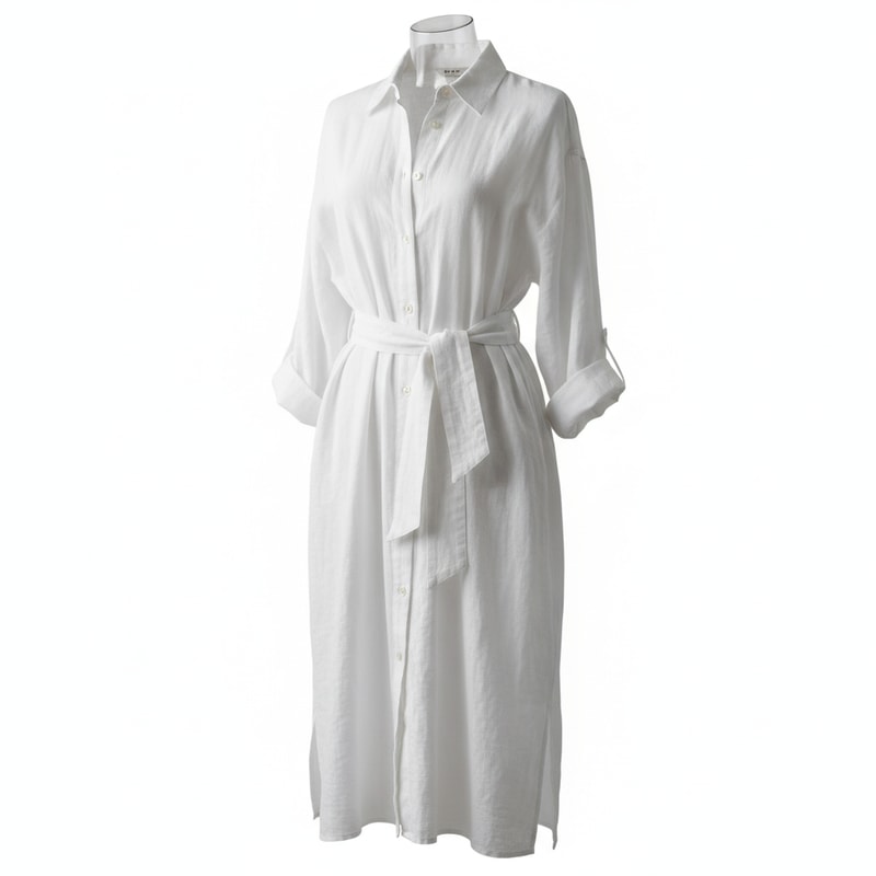 Mes Anges Relaxed Fit Shirt Dress