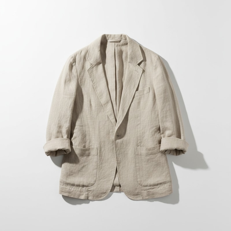 Mes Anges Lightweight Linen Summer Blazer