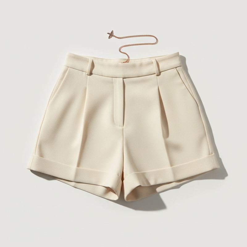 Mes Anges Structured Tailored Shorts