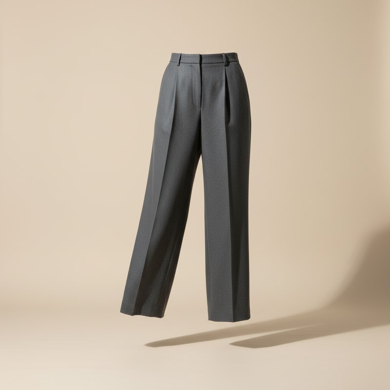 Mes Anges Wide-Leg Tailored Pants