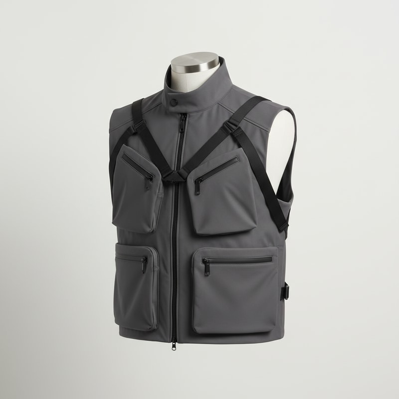 Mes Anges Minimalist Utility Vest
