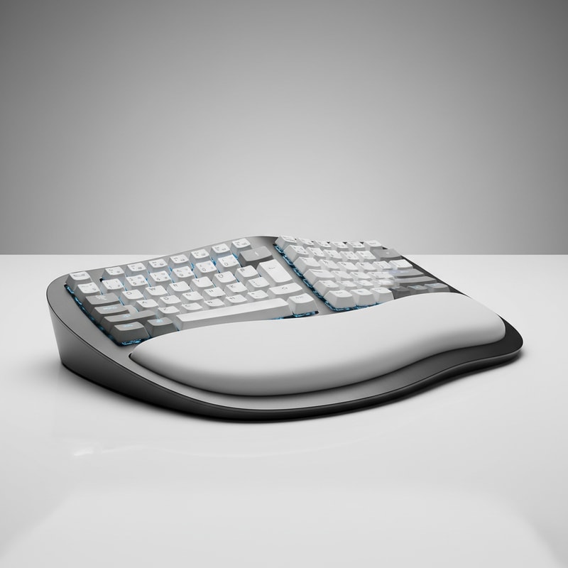 "ErgoMatrix Sculpted Keyboard",