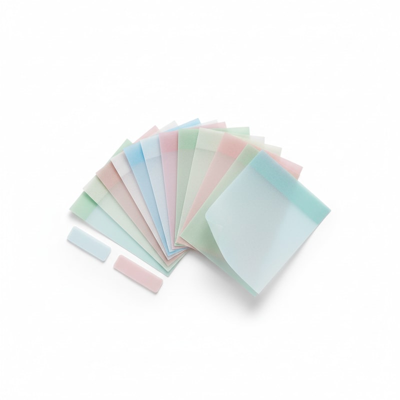 Matte Finish Translucent Sticky Note Tabs