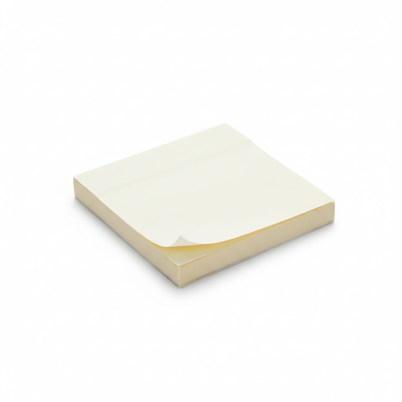 Smooth Writing White Sticky Notes 3x3 Inch