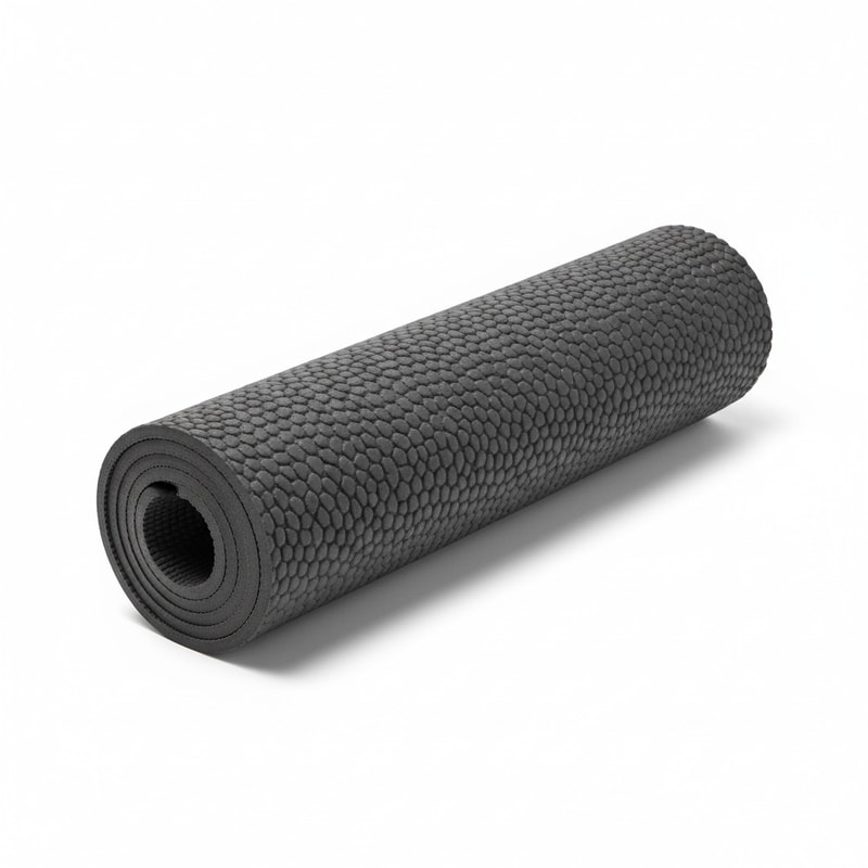 Textured Surface Yoga Mat with Anti-Tear Design for Durability