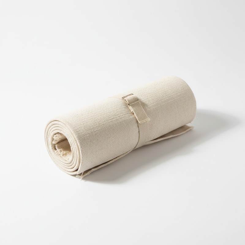 Lightweight Cotton Yoga Mat for Gentle Restorative Yoga