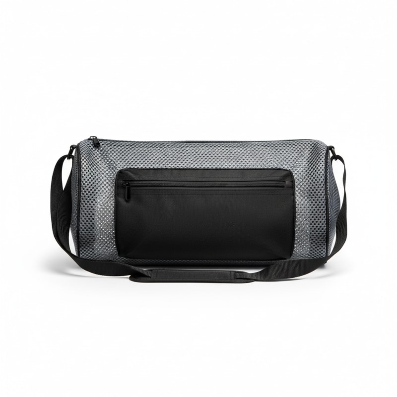 Breathable Mesh Yoga Mat Bag with Front Pocket