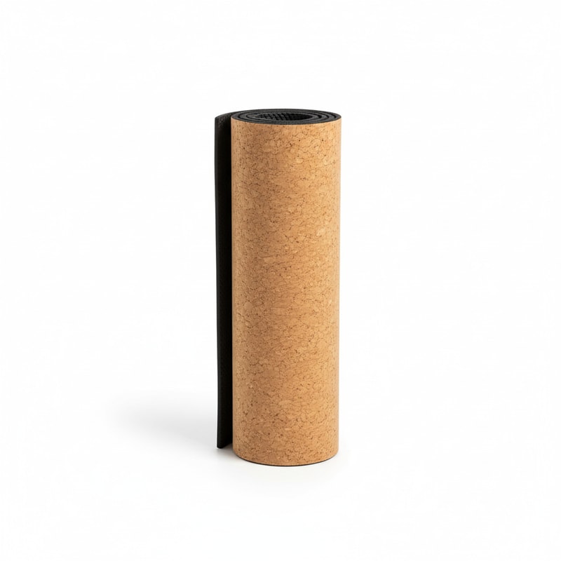 Anti-Microbial Cork Yoga Mat for Hygienic Practice