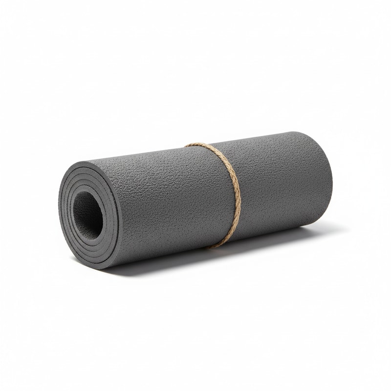 Odor-Free Natural Rubber Yoga Mat with Optimal Grip