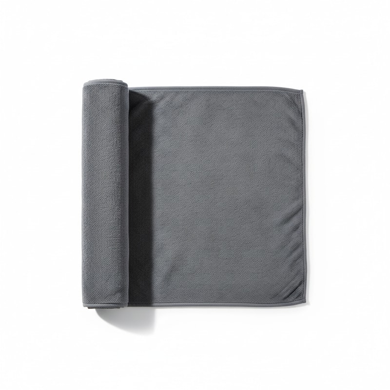 Absorbent Microfiber Yoga Mat Towel for Sweaty Practice
