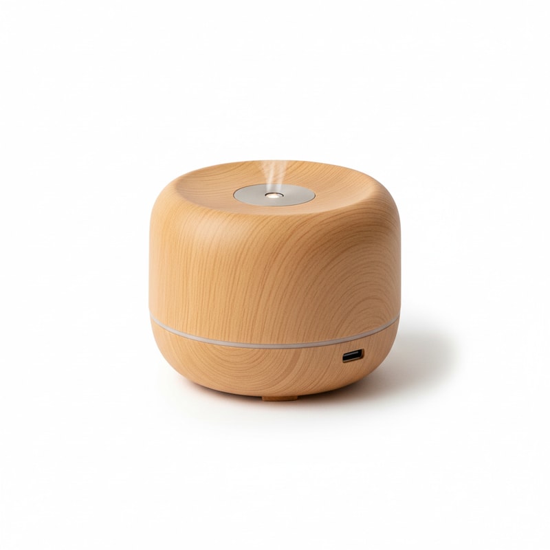 Organic Wooden Electronic Fragrance Diffuser Home Decor