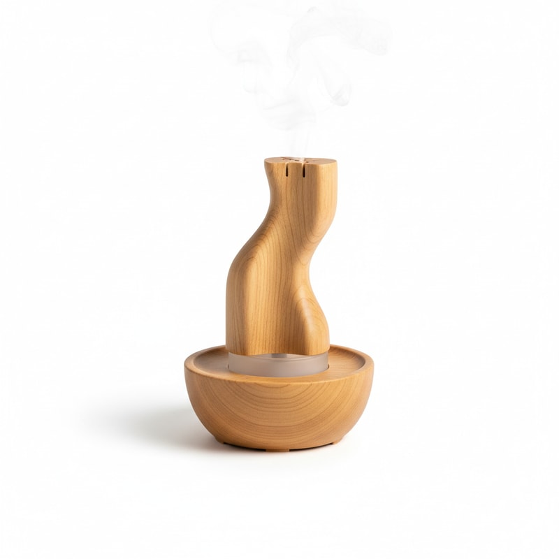 Premium Wooden Fragrance Diffuser Home Art