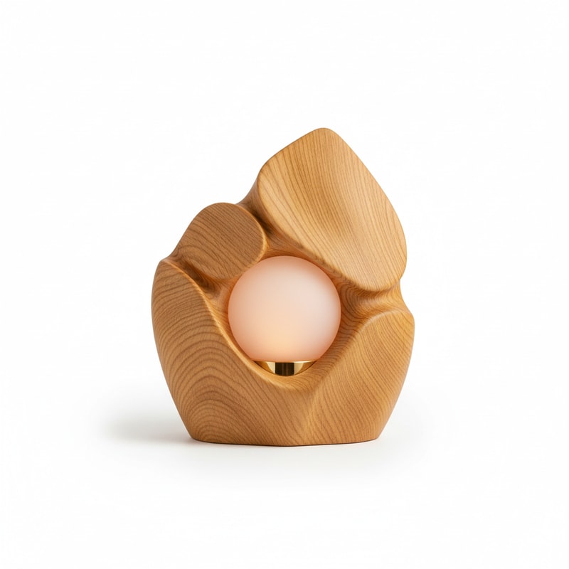 Premium Wood Aroma Diffuser with Integrated Decor