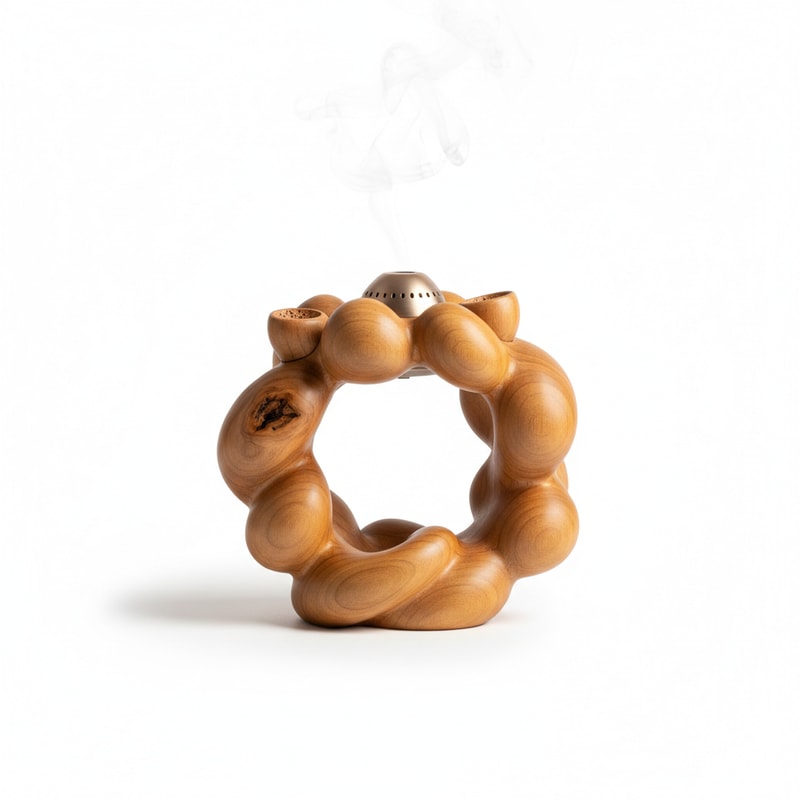 Wooden Diffuser and Aromatic Home Sculpture