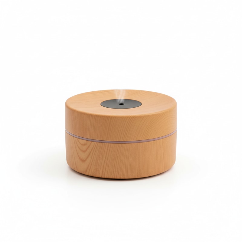 Modern Wood Aroma Diffuser and Tabletop Decor