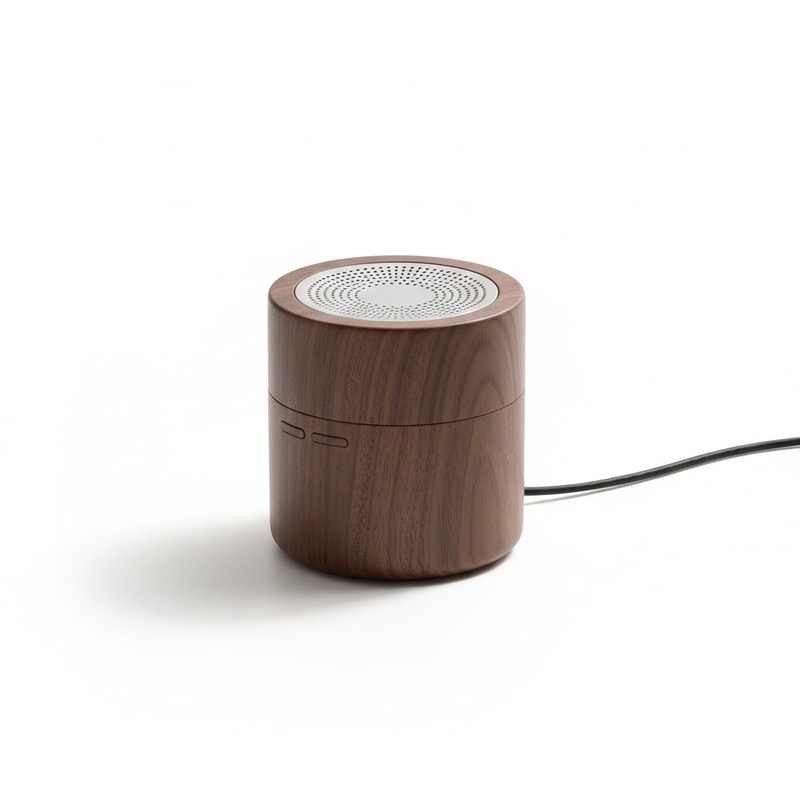 Refined Wood Electronic Scent Diffuser Home Ornament